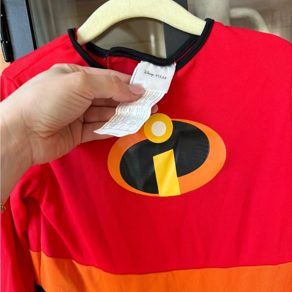 Pixar the incredibles costume long sleeve jumpsuit mr mrs boy girl kids family - Picture 13 of 13